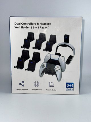 Soportes de Pared para Mandos y Auriculares
