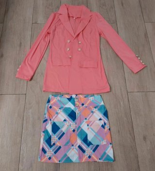 Conjunto de Falda y Chaqueta