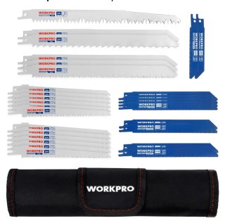 Set 32 Hojas de Sierra Sable WORKPRO