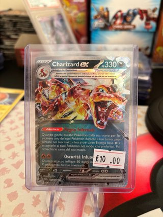 Carta Pokémon Charizard ex Teracristal