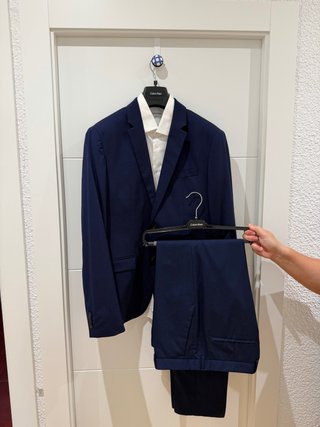 Traje Calvin Klein Slim Fit Azul Marino