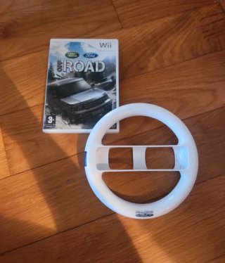 Juego Wii Ford Off Road + Volante