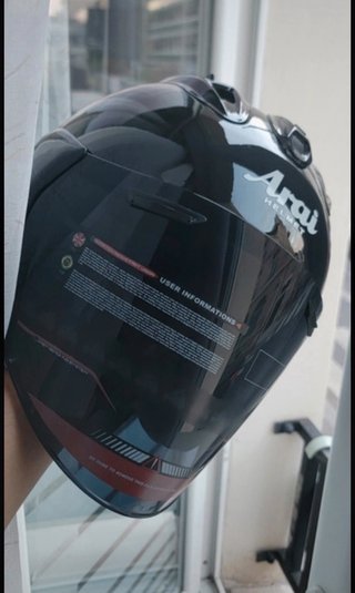 Casco de Moto Arai Negro Nuevo