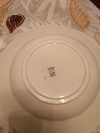 2 Platos Hondos de Cerámica