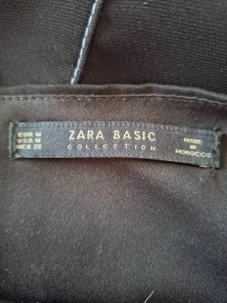 Mono largo negro Zara
