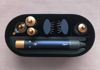 Dyson Airwrap Complete Long Azul Dorado