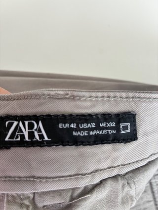 Pantalón ZARA caballero gris
