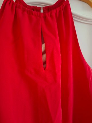Mono rojo Zara