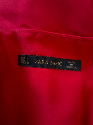 Mono rojo Zara