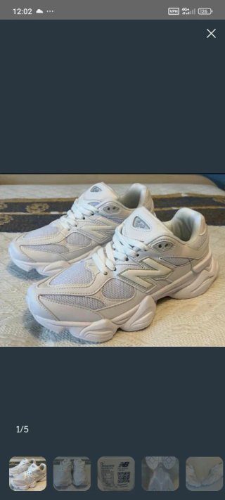 Zapatillas New Balance 9060 Blancas Talla 42