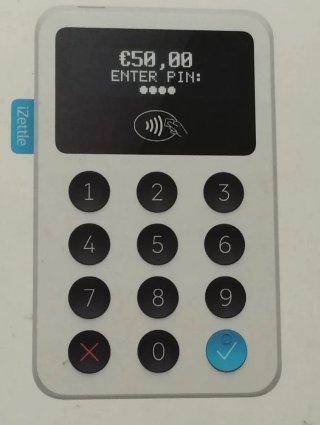 Lector de tarjetas iZettle