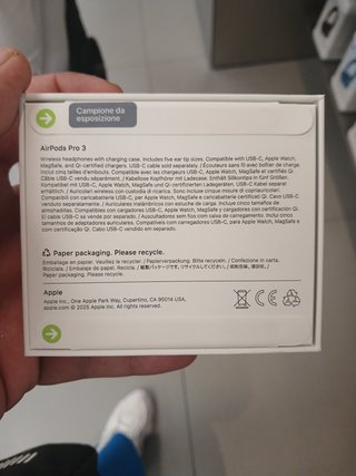 AirPods Pro 3 Sigillati Nuovi