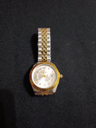 Reloj X-GEOCK Bicolor Dorado y Plateado