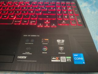 Portátil Gaming Asus TUF F15 RTX 3050 512GB SSD