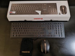 Teclado y Ratón Cherry DW 9100 Slim UK - NUEVO