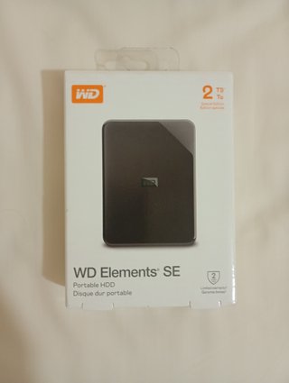 WD Elements SE 2TB HDD Nuevo y con garantia