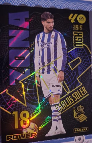 Cromo Megacracks 26/27 Carlos Soler