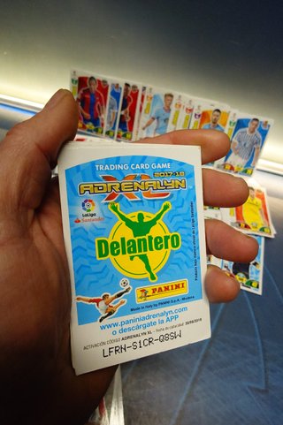 Más de 200 cromos Adrenalyn XL 2017-2018