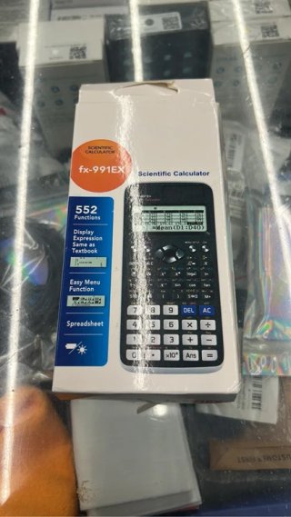Calculadora Científica FX-991EX ingeniería 552 fu