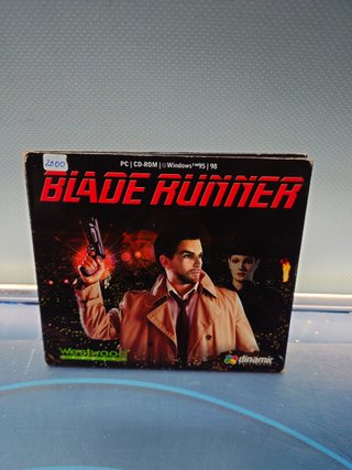videojuego caja PC Juego Blade Runner - PC CD ROM 4 Discos