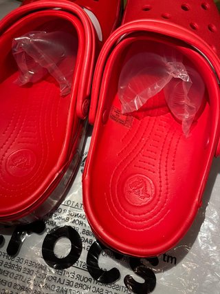 Chanclas Crocs Rayo McQueen Talla 42-43