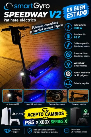 Patinete Eléctrico SmartGyro Speedway V2