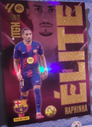 Cromo Megacracks 26/27 Raphinha Elite
