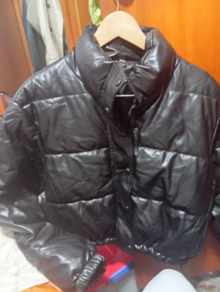 Chaqueta Puffer Negra