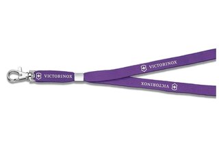 Victorinox Cordino Tracolla con Moschettone Viola