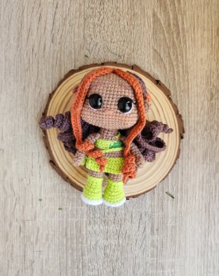 Muñeca Amigurumi Aisha Club Winx
