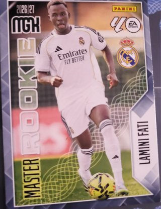 Cromo Megacracks 26/27 Master Rookie Lamini Fati