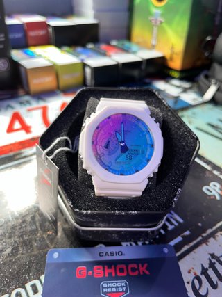 Reloj Casio G-Shock Blanco Multicolor