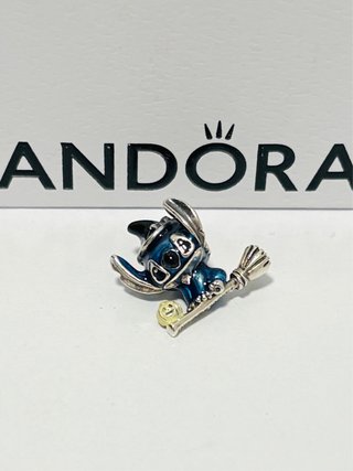 Charm Pandora Stitch Brujo Calabaza