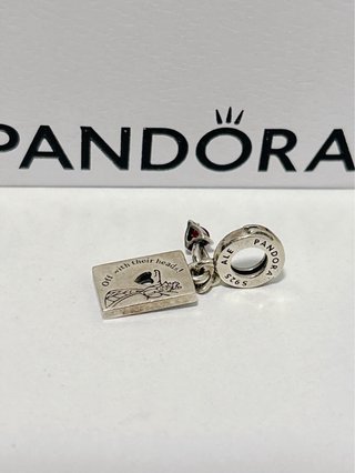 Pandora Charm Carta de Picas Roja