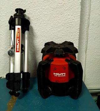 Nivel Láser Hilti PR 30-HVS + Trípode PMA 20