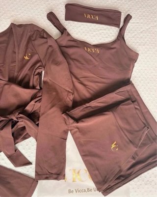 Chandal completo Vicca marrón
