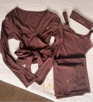 Chandal completo Vicca marrón