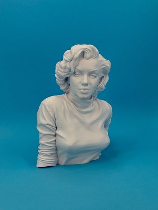 Busto Marilyn Monroe 3D 20cm