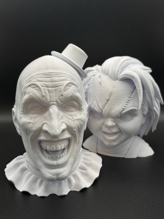 Busto 3D Halloween Chucky Terrifier