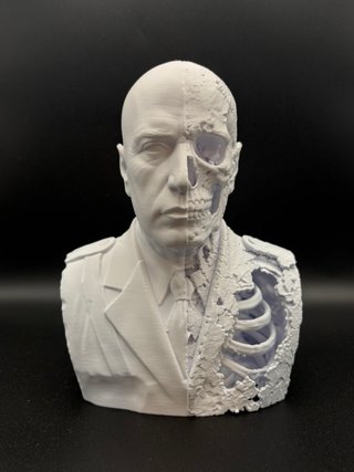 Busto 3D Mussolini 30cm