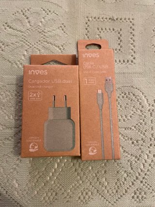 Cargador Dual USB Inves - Precintado