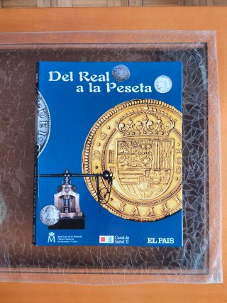 Del Real a la Peseta álbum vacío