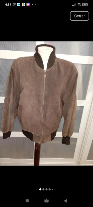 Cazadora bomber vintage ante