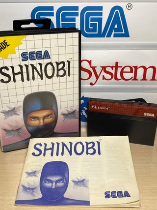 Shinobi SEGA Master System CIB