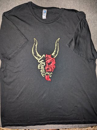 Camiseta negra Dimoni de Mallorca Correfoc