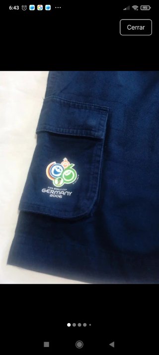 Pantalón corto Adidas Mundial Alemania 2006