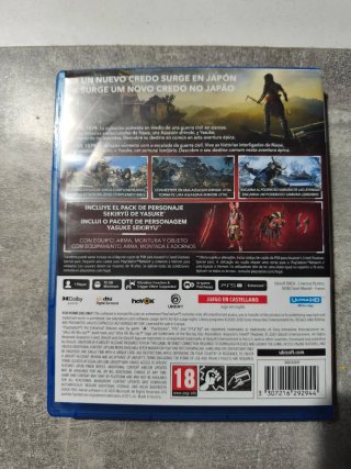 Assassin's Creed Shadows PS5 COMO NUEVO