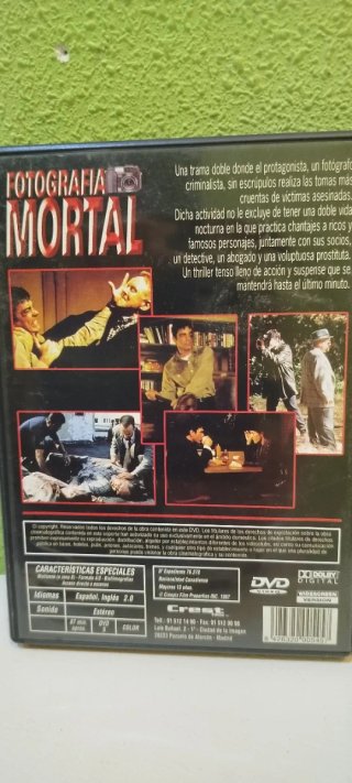 Pack 2 Películas DVD: Firestorm y Fotografía Morta