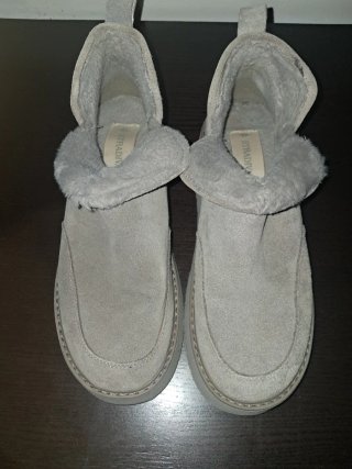 Botines Stradivarius mujer grises