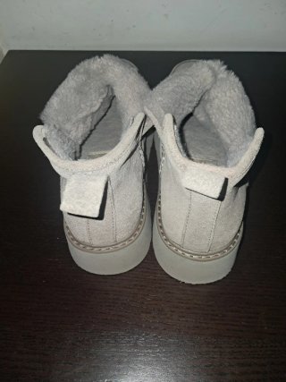 Botines Stradivarius mujer grises